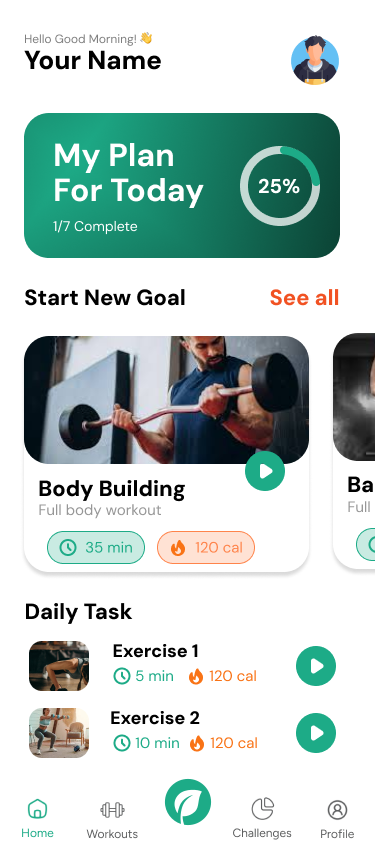 PowerHouse App Screenshot